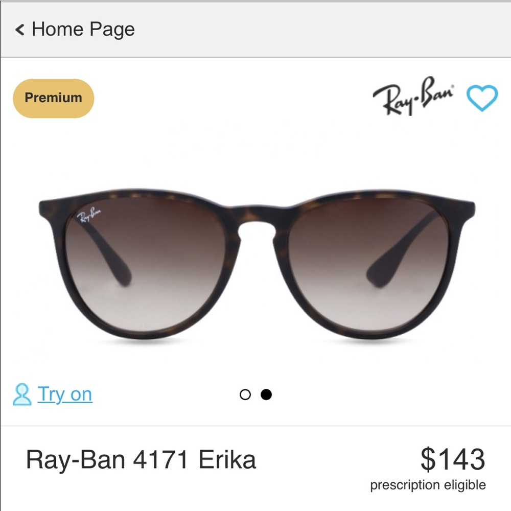 Ray Ban Ericka Sunglasses